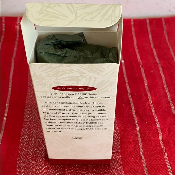 1994 Hallmark Barbie Collector’s Series Ornament - Picture 9 of 11